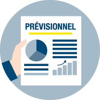 Budget prévisionnel,<br/> suivi de gestion<br/> et conseil